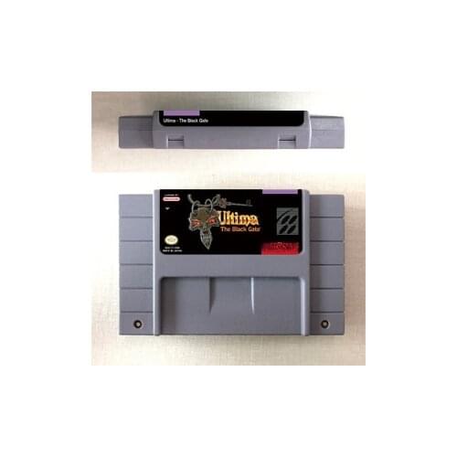 Ultima The Black Gate - RPG Game Card US Version English Language