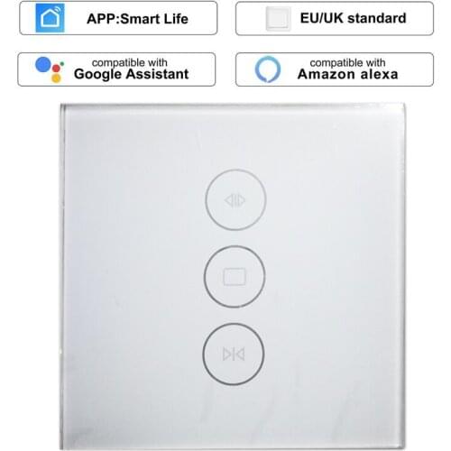 WiFi Smart Curtain Switch Smart Life Tuya for Electric Motorized Curtain Blind Roller Shutter Works with Alexa and Google Home