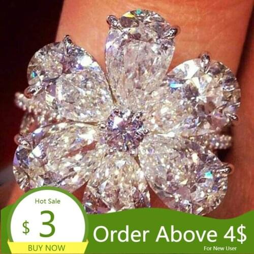 Кольца с бриллиантами Visisap China At AliExpress