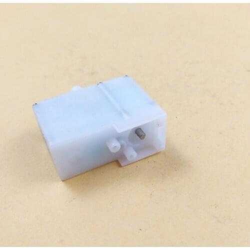 2PCS DC3V 24RPM 10mm Dia Micro Coreless Gear Motor with Plastic Gear Box For DIY