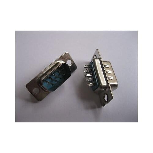 20 pcs D-Sub 9 PIN Male Solder Connector for PC Use
