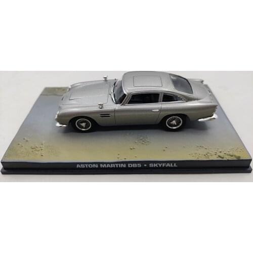Aston Martin DB5 Diecast 1/43 Scale 007 Skyfal Model Cars Toy Alloy Metaloy for Adult Collection Souvenir Gift Display Boys