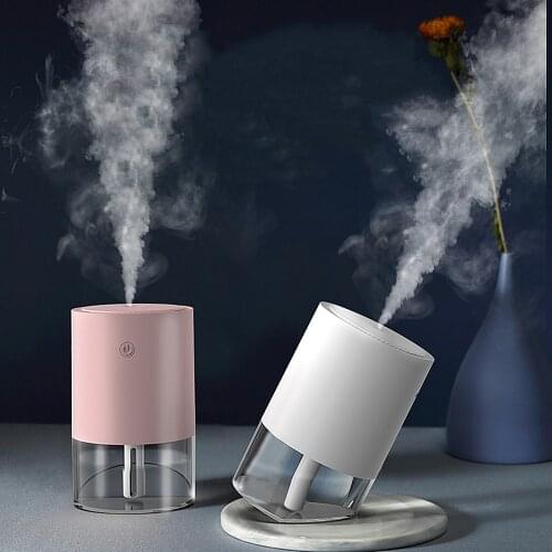 350ml Wireless Aroma Diffuser Humidifier 1200mAh Battery Rechargeable Essential Oil Diffuser Aromatherapy Humidifier For Home