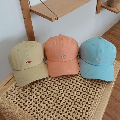 Mens Cap Spring/Summer Korean Baseball Cap Womens Sunshade Letter Embroidery Couple Adjustable Hat