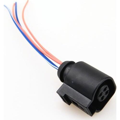 AZQFZ Water Temperature Sensor Connector Harness Plug For VW Beetle Passat Golf GTI A4 S4 A6 S6 A3 Allroad 4B0 973 712 4B0973712
