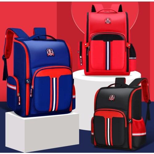 All-in-one Children Schoolbag Primary School Schoolbag 1-3-6 Grade Space Bag British Style Backpack