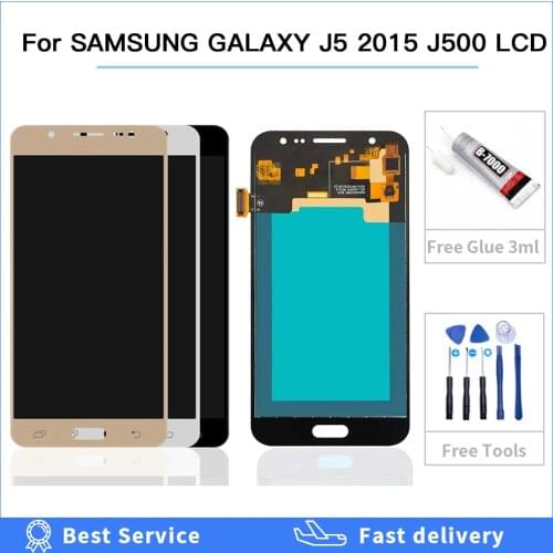 J500 lcd For SAMSUNG J5 2015 Display J500 J500F J500FN J500M J500H display Touch Screen Digitizer For Samsung Galaxy J5 2015 lcd