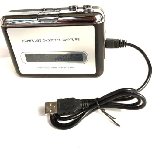 Walkman cassette player converter, convert old tape cassette to MP3 through PC for windows 7 8 10 , MAC os. free shipping