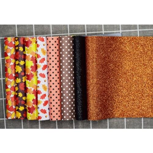 Faux Leather Sheets PU Synthetic Leather Fabric Sheet DIY Hair Bows 16*21cm