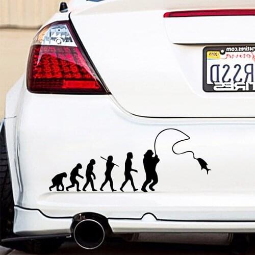 Fashion Apeman Car Decal Fashion Vinyl Car Decorative Accessories Black/White