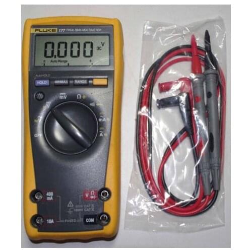 Fast arrival Fluke F177 True RMS Digital Multimeter Tester Meters, with Backlight, Warranty