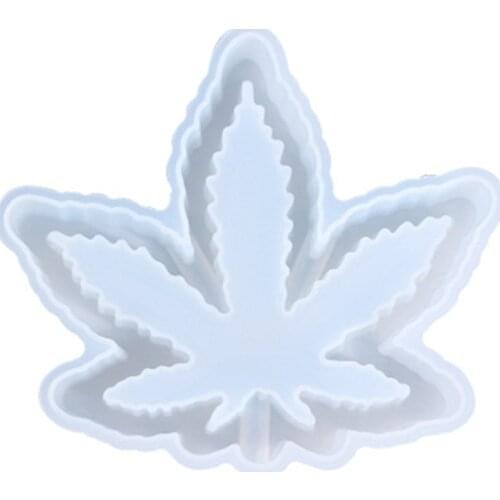 Maple Leaf Ashtray Casting Silicone Mould DIY Crafts Soap Plaster Jewelry Making Tool Crystal Epoxy Resin Mold