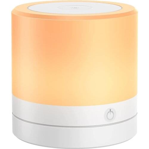Night Light for Kids,Lamp with Press Control Multiple Colors and Brightness, 1200MAh Battery, Dimmable Nursery Light