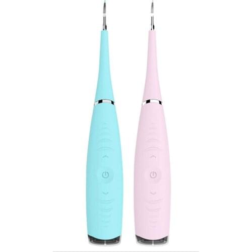 Hot 60pcs/lot Usb Recharge Vibrition Dental Scaler Tooth Calculus Remover Tooth Stains Tartar Cleaner Tool Whiten Teeth