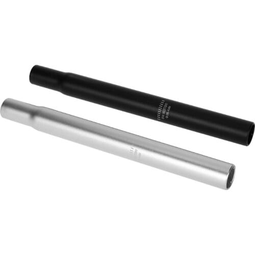 Bicycle Seat Post Aluminum Alloy 25.4x250mm Tube MTB Mountain Road Bike Cycling 62KF