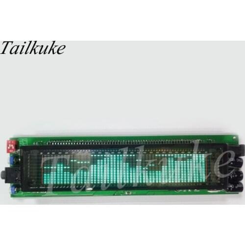 VFD green fluorescence new spectrum DIY25 frequency division 17 level LED display 12V light movement