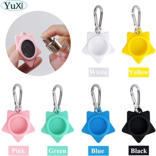 YuXi For Apple Airtags Case Protective Key Ring Cover Bumper Tracker Accessories Anti-scratch Keychain Soft Shell Protective