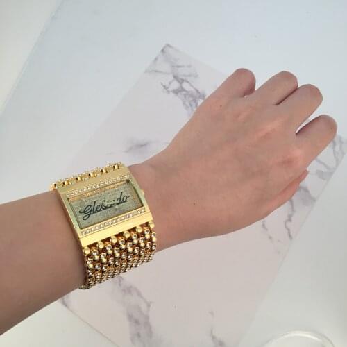 2019 Luxury Brand Womens Watches Gold Fashion Quartz Wristwatch Diamond Ladies Dress Watch relogio feminino Clock reloj mujer