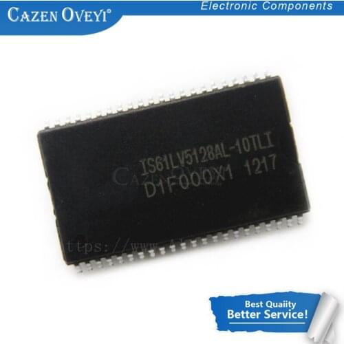 1pcs/lot IS61LV5128AL-10TLI IS61LV5128AL TSOP-44 In Stock