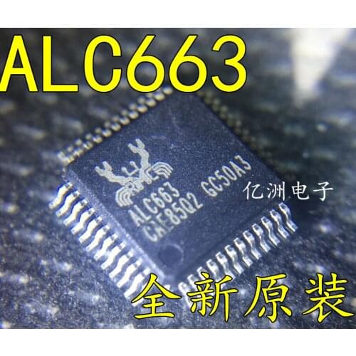 100% New&original ACL663 ALC663RealplayLQFP-48 1.5 In stock