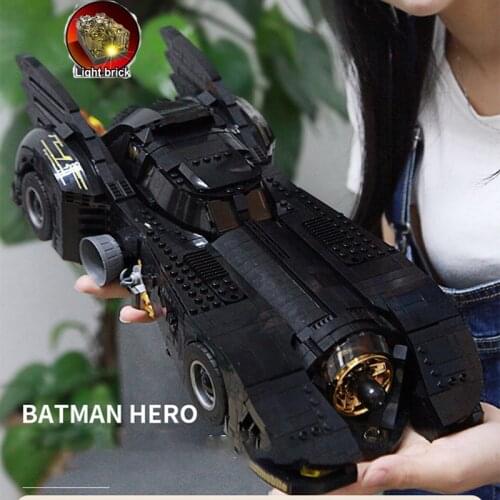 1778pcs MOC High-Technical The Ultimate Batmobile Compatible 15506 Car Model Bulding Blocks Bricks Toys For Boys Birthday Gifts