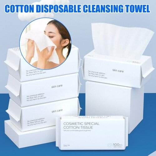 50/100pcs Disposable Towel Tablets Travel Napkin Tissue Portable Face Towels Draw Paper PI669