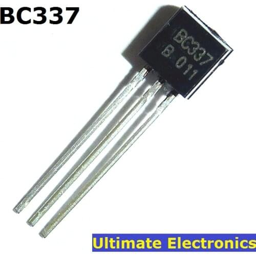 50pcs BC337 NPN TO-92 500MA 45V Transistor