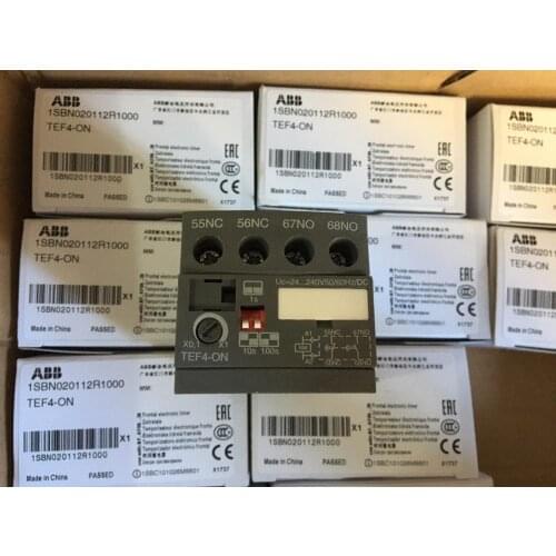 ABB Universal Contactor Accessories, TEF4-ON / TEF4-OFF Brand New Original 1 piece