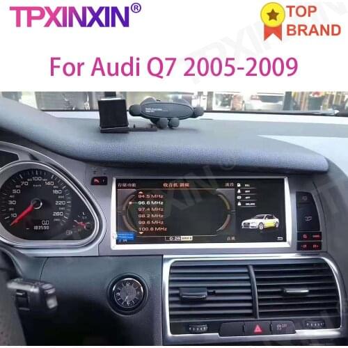 Android 10 8G RAM Carplay For Audi Q7 2005-2009 Car DVD Player GPS Navigation Auto Stereo Multimedia Player Head Unit Radio Tape