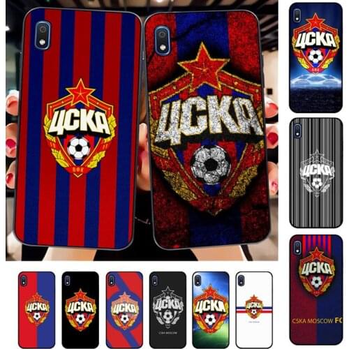 Hot Russia PFC CSKA Moscow Phone Case for Samsung A51 01 50 71 21S 70 31 40 30 10 20 S E 11 91 A7 A8 2018