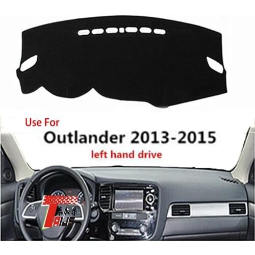 TAIJS Factory Classic Protective Polyester Fibre Car Dashboard Cover For Mitsubishi Outlander 2013 2014 2015 Left Hand drive