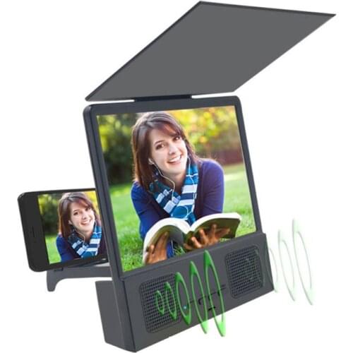 L8 8.5\" Mobile Phone Amplifier with Bluetooth Speaker Enlarged Screen Magnifier