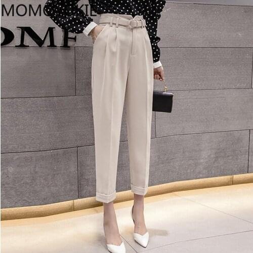 Momoyukie Women's Trousers Harem Pants