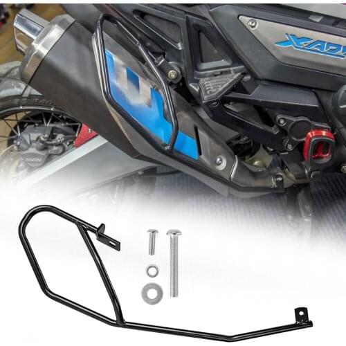 Motorcycle Exhaust Muffler Pipe Frame Mount Collision Protector for Honda Xadv X adv 750 2017 2018 2019 Accessories