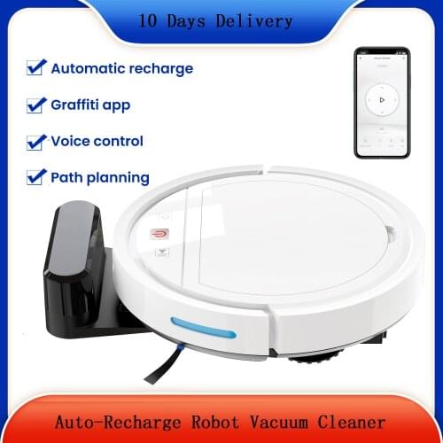 WIFI App Control Robot Vacuum Cleaner Auto Recharge Home Dust Hair Collector Carpet Cleaning Sweeper Robot Aspirador Cleaner