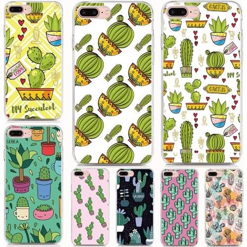 For LG K71 K50S K40S K51S K41S K42 K51 K22 K52 K62 K61 K40 Silicone Case Cute Cactus Soft TPU Phone Cover Mobile phone bag
