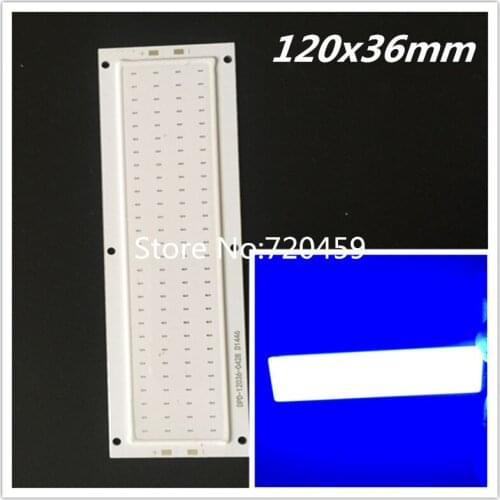 LED surface emitting COB light strip lamp lamp panel DC12-14V Blue of integrated lamp strip surface plate 120x36mm