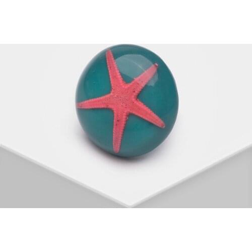 Amorita boutique Vintage acrylic starfish rings