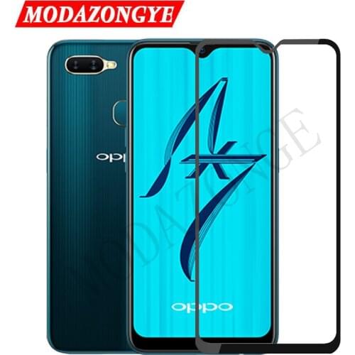 Screen Protector OPPO AX7 Tempered Glass For OPPO AX7 CPH1901 CPH 1901 OPPOAX7 OPPO AX 7 A7 Glass Full Cover Protective Film 6.2