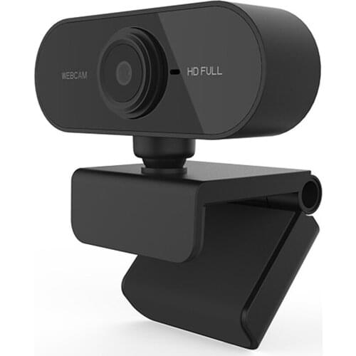 1080P USB2.0 High Definition 360° Web Camera FHD Webcam 2M Pixel Video Web Camera with Microphone for Computer Laptop Office