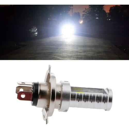 15W H4 Motorcycle Bulb LED Lamp Hi/Lo Beam Headlight Front Light For Honda Kawasaki
