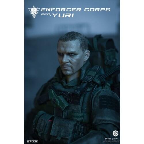 27002 1/6 Enforcer Corps PFC Yuri Action Figure Model 12 inch Male Soldier Action Doll for Collection Birthday Gifts In Stock