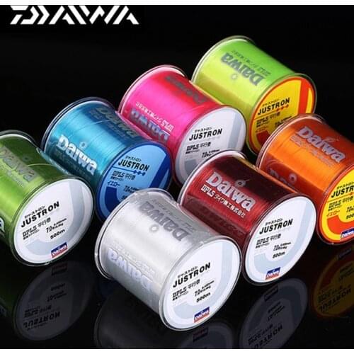 500m Nylon Fishing Line Japanese Durable Monofilament Rock Sea Fishing Line Daiwa Thread Bulk Spool All Size 0.4 to 8.0