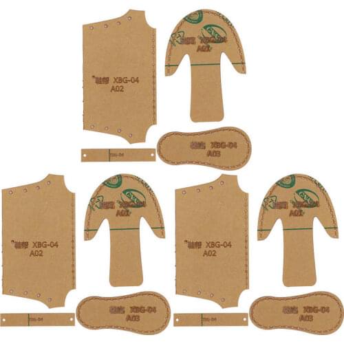 DIY Boots Template Transparent Acrylic Template Mini Shoes Boots Mold DIY Leather Pattern Stencil Acrylic Version DIY Essential