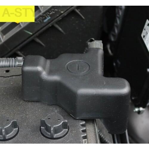 For Toyota RAV4 RAV 4 2016 2017 Car Positive And Negative Battery Electrode Waterproof Dustproof Protective Cover car styling