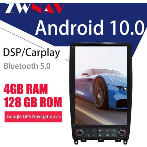 4G128GB Tesla Screen Carplay For 2015-2017 Infiniti QX50 Android 10 System Auto Audio Stereo Radio Recorder GPS Navi Head Unit