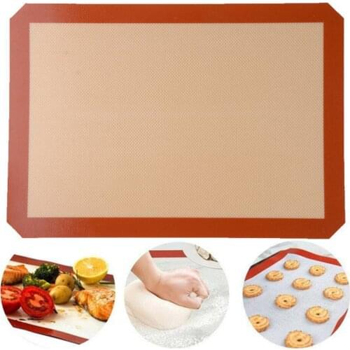 Brown Silicone Macaron Baking Mat For Bake Pans Kitchen Supplies resistant Nonstick Making Professional Cookie Macaroon Pastry