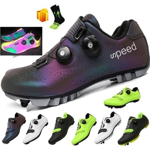 MTB Cycling Shoes Men Outdoor Sports sapatilha ciclismo Self-Locking Nonslip Mountain Bike Sneakers Racing Women Bicycle Shoes