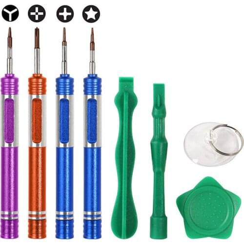 8 in1 Y 0.6 Tri Wing Precision Screwdriver Set Phone Repair Metal Screwdriver Opening Tools Set for iPhone 4-8P