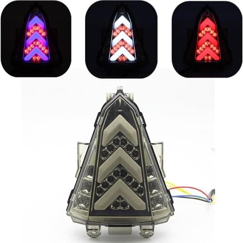Fit For YAMAHA R15 2014 2015 2016 Motorcycle LED Tail Brake Lights Lamp Rear Turn Signal Light Flasher Indicators
